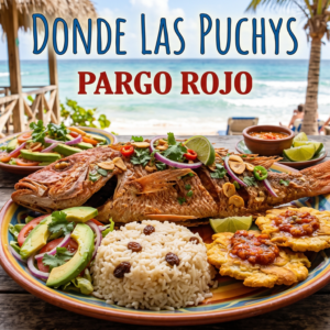 PLAYAS SOLINILLA RESTAURANTE LAS PUCHYS PESCADO  PARGO ROJO